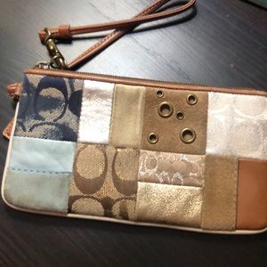 Coach wristlet